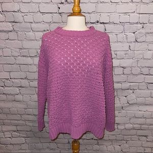 AVA & VIV Purple Sweater